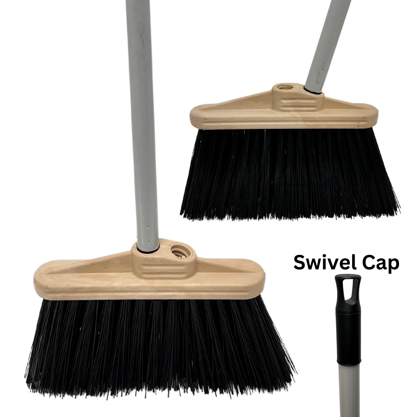 MB-BLS Black fiber light sweep broom